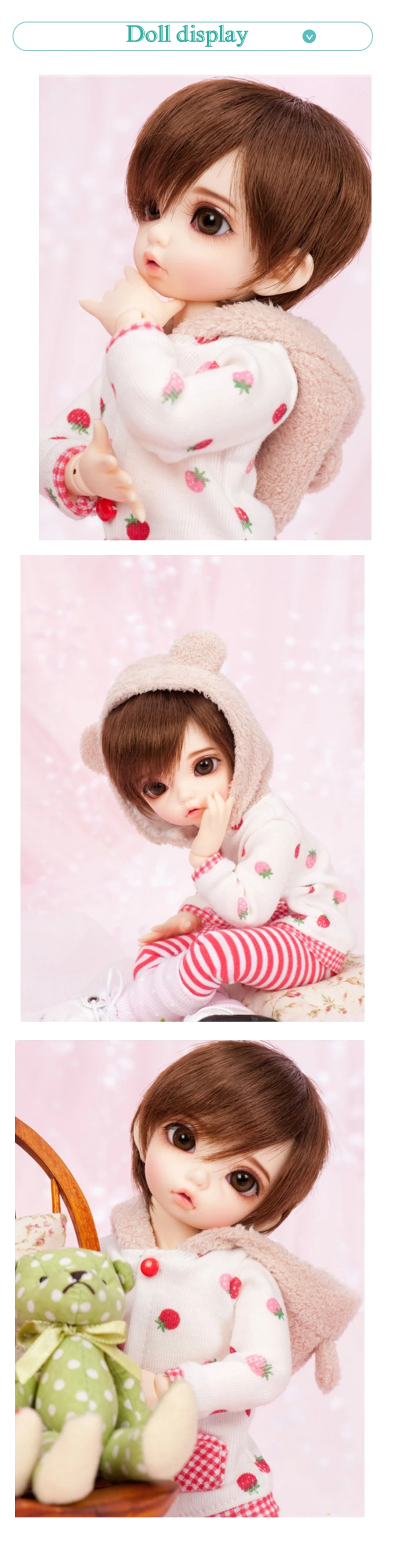 Bjd кукла 1/6 Bisou(девочка) Модная Кукла Высокое качество модель подарок на день рождения Бесплатные глаза