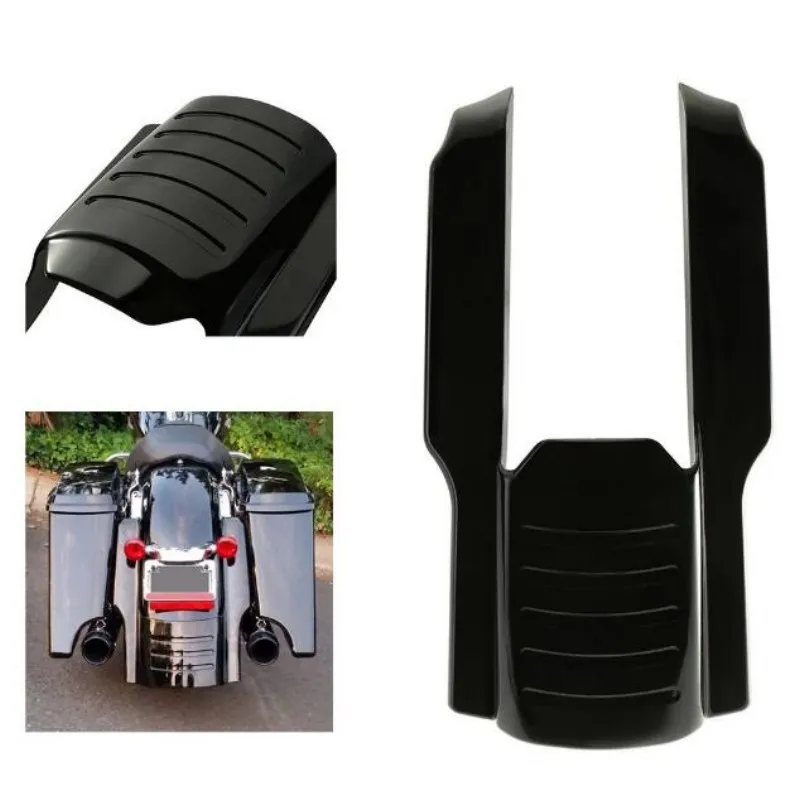 Motorcycle parts Mudguard Extension 7 Rear Fender Extension Stretched Filler for Harley Touring Street Road Glide 1996-2008 2007 2006 2005 2004 2003 2002 2001