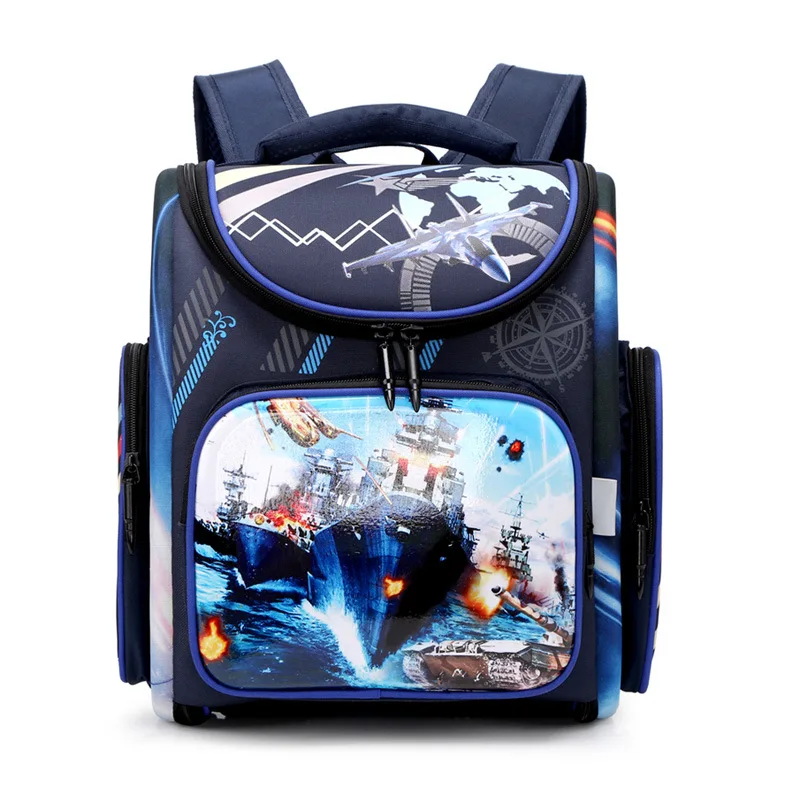 Детский школьный рюкзак для мальчиков и девочек, ортопедический 3D мультяшный рюкзак с бабочкой, детские школьные сумки, детский Ранец, mochila escolar