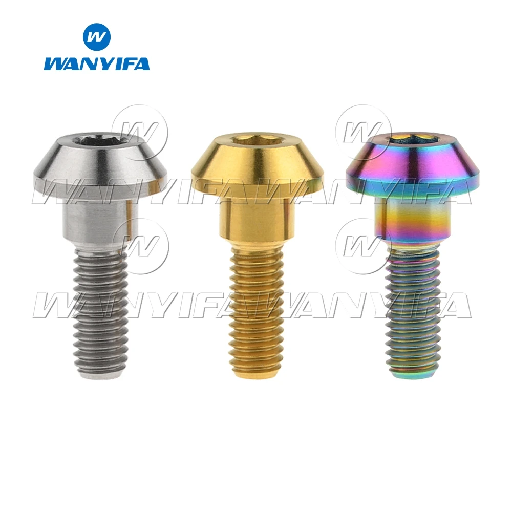 

Wanyifa M6x20 Titanium Bolt Screw for Bicycle Brake Motorcycle Part