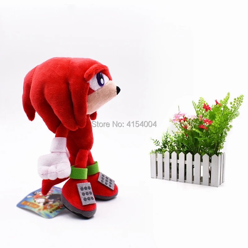 

100 pcs/lot Wholesale Peluche Toy Sonic Soft Plush Doll Red Sonic Cartoon Animal Stuffed Dolls Christmas Gifts For Children
