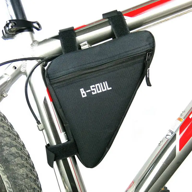 Top Bike Bicycle Cycling MTB Front Tube Frame Phone Waterproof Bicycle Bag Triangle Pouch Frame Saddle Holder Bycicle Accessories 2