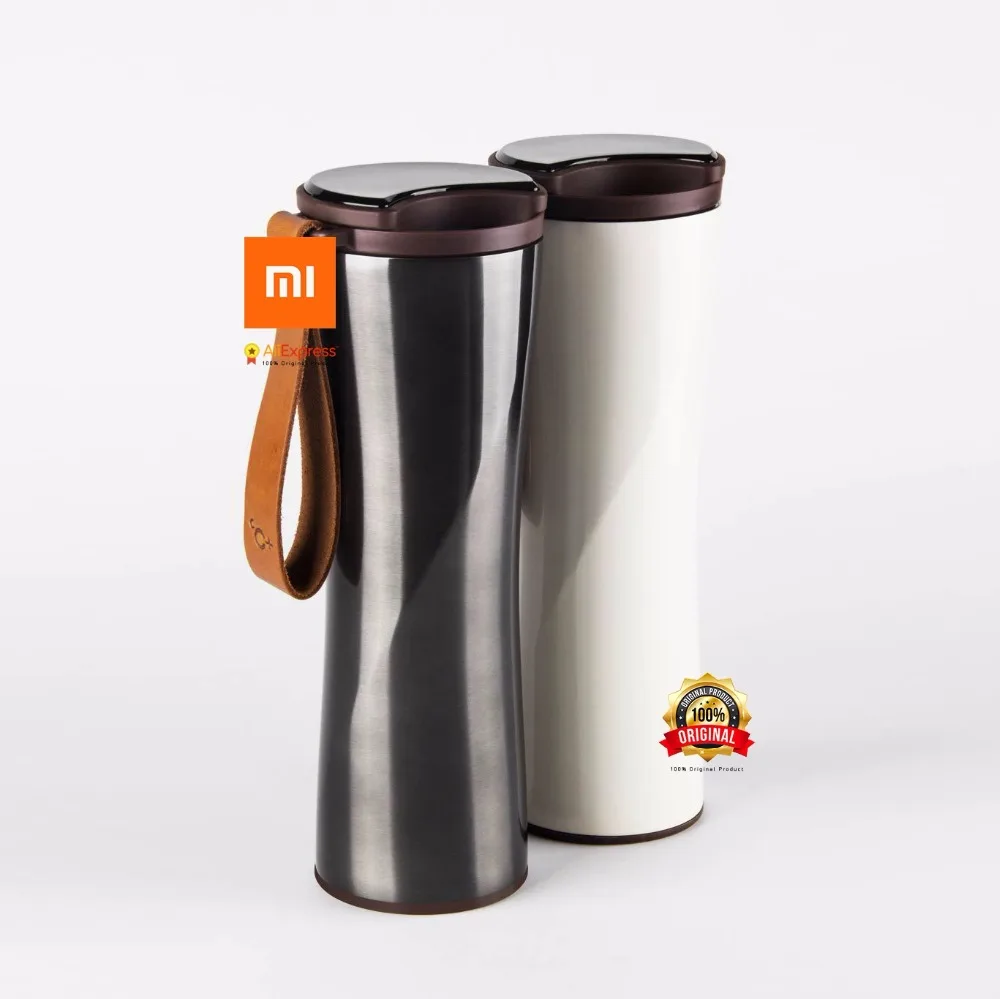 

Xiaomi Light Smart accompanying simple white mug Hyperbolic cup body, OLED display, the first layer of cow Piti Sheng