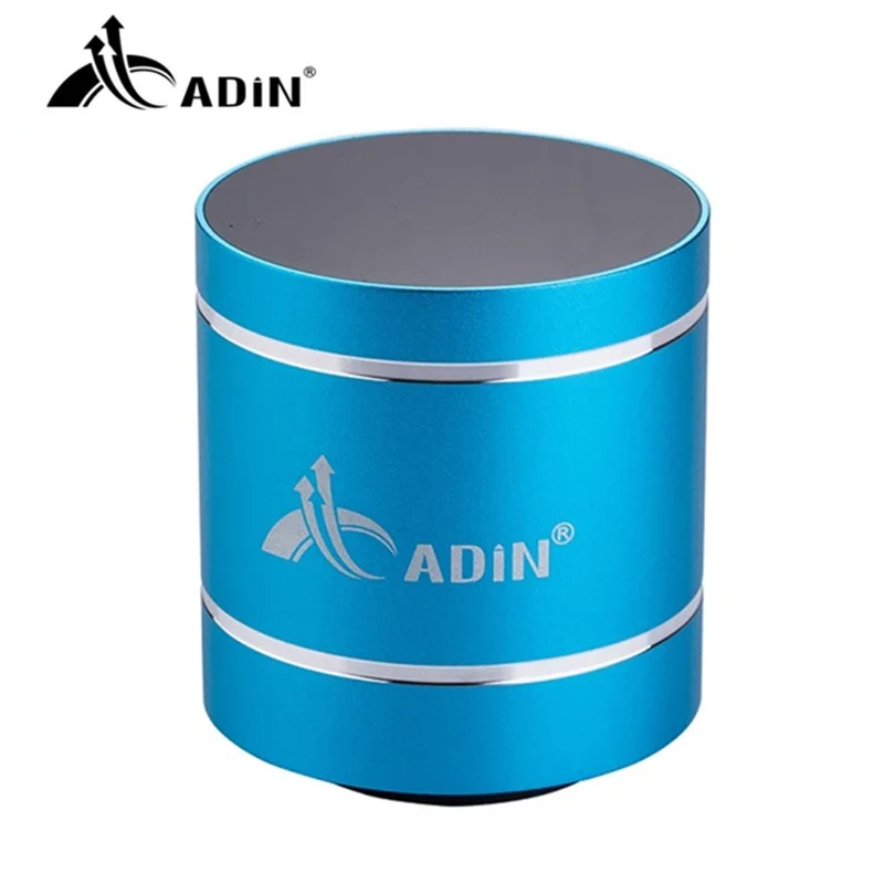  Adin Vibration Speaker Bluetooth Mini Subwoofer Wireless Speaker Portable Metal Altavoz Bluetooth P
