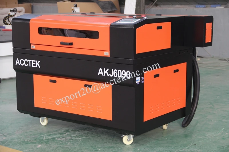 Acctek 80 Вт 100 150 cnc co2 лазерный резак по дереву акриловая кожа лазерная