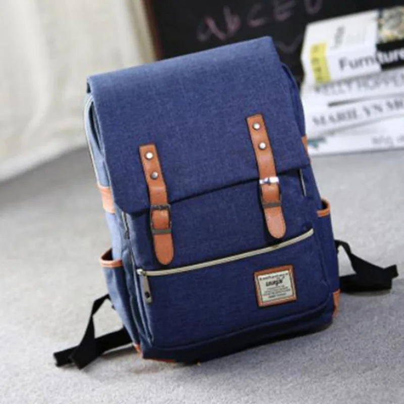 Fashion Laptop Backpack Women Bags Men Travel vacancy Backpacks Retro Casual Bag School Bags For Teenager