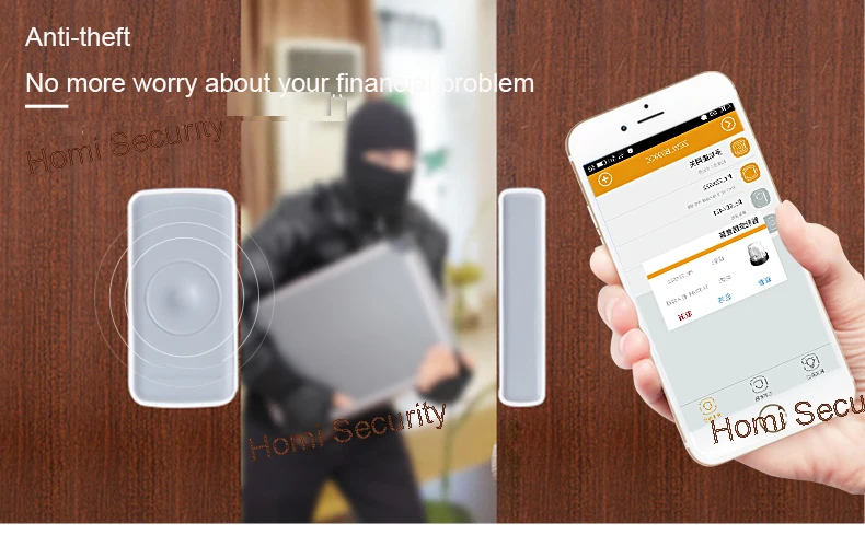 door sensor alarm