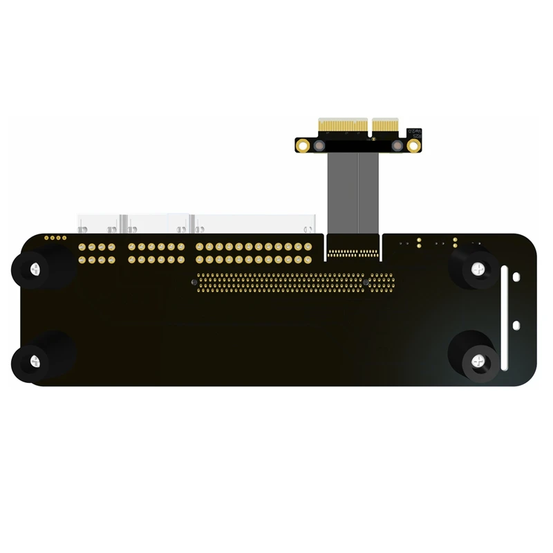 PCIe x16 для M.2 NVMe Удлинительный Кабель адаптер 16x PCI Express кабели eGPU NUC/ITX/STX/Тетрадь