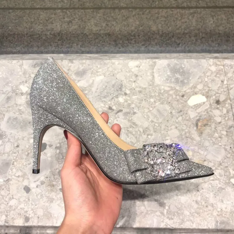 bling high heel shoes