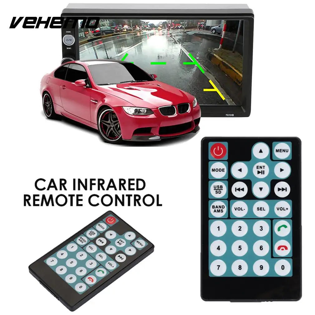 

Vehemo ABS Remote-Control Unit Car IR Control Portable Remote Control Universal Remote Control Automobile
