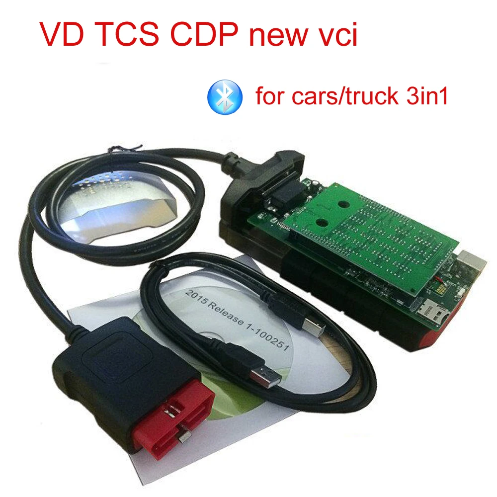 2018 лучший продукт 2016 0 Новый программного обеспечения VD TCS CDP Pro с диагностический