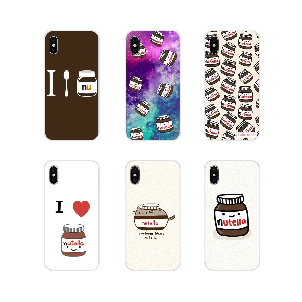 Для Oneplus 3T 5T 6T Nokia 2 3 5 6 8 9 230 3310 1 7 Plus 2017 2018 прозрачный мягкий чехол для шоколада Nutella