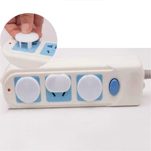 20 розеток питания для предотвращения электрической защиты от ударов детская Защитная крышка защита для 2 отверстий 3 отверстия