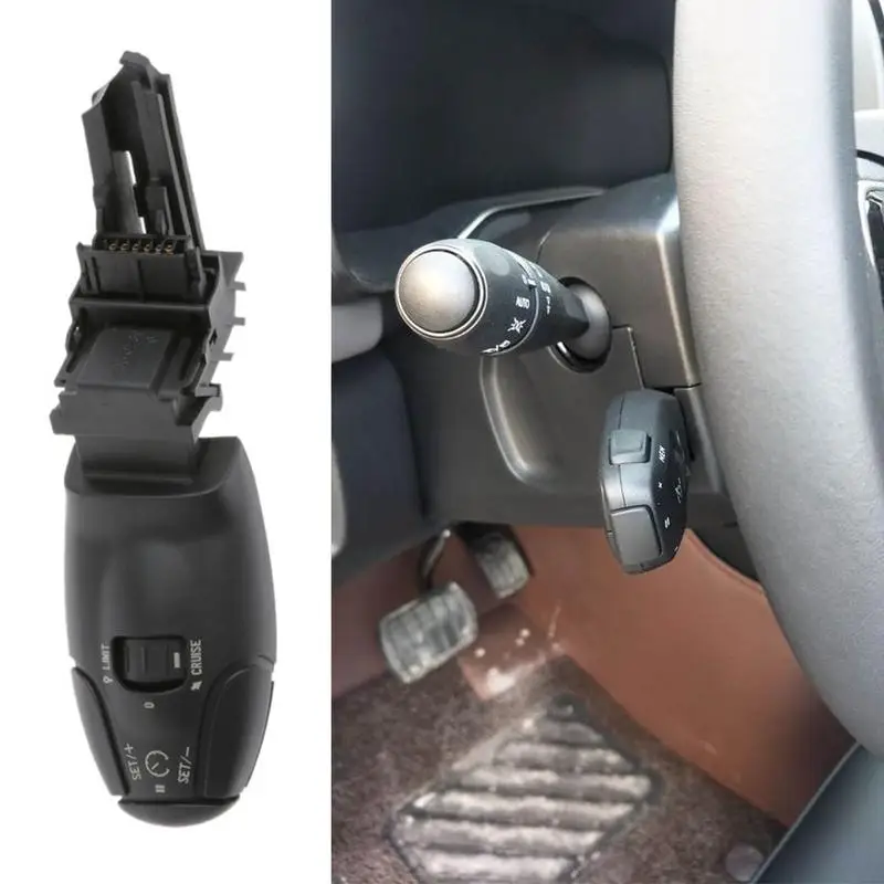 100% marca de coche Accessorizes coche interruptor de Control de crucero para Citroen C3 C5 C8 para Peugeot 207, 307, 308, 407, 607 3008 30 de noviembre