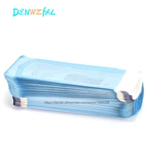 200 шт самозапечатывающаяся стерилизационная сумка, медицинская бумажная одноразовая Стоматологическая сумка для хранения инструментов для татуировок