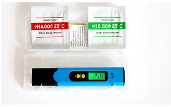 

Quevinal 50pcs practical Pocket Pen Water test Digital PH Meter Tester PH-009 IA 0.0-14.0pH for Aquarium Pool Water Laboratory