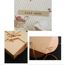 1000 шт./лот ручной работы пользовательские наклейки, этикетки с любовью для свадебных украшений/подарка/одежды/доске подарочная коробка в виде ярлыки бирок