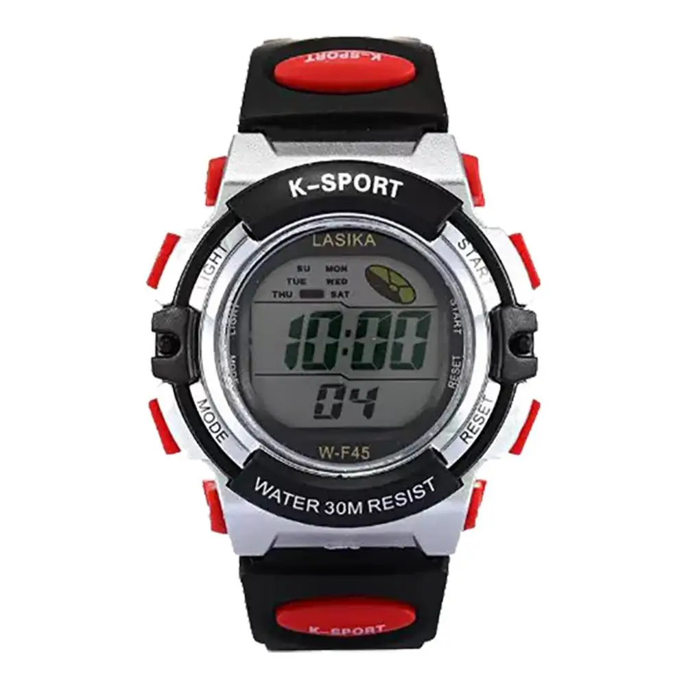 Популярные детские часы для мальчиков, повседневные цифровые светодиодные спортивные часы с циферблатом, детские часы с будильником, подарок, вечерние, школьные, мужские часы, Reloj Deportivo@ 50