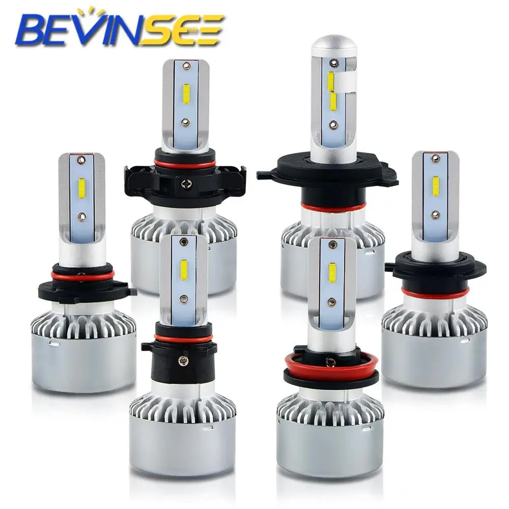 

H7 H11 H7 9005 PSK24 CSP Car LED Headlight Bulbs Hi-Lo Beam 60W 8000LM 6000K Auto Headlamp Fog Light Bulb 12V 24V