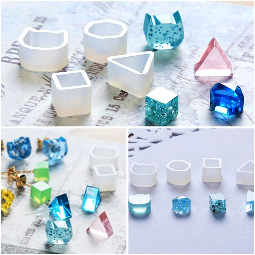 233 Pcs Resin Jewelry Casting Molds Tools Set Silicone Necklace Pendent Jewelry Molds for Hand DIY Jewelry Craft Making