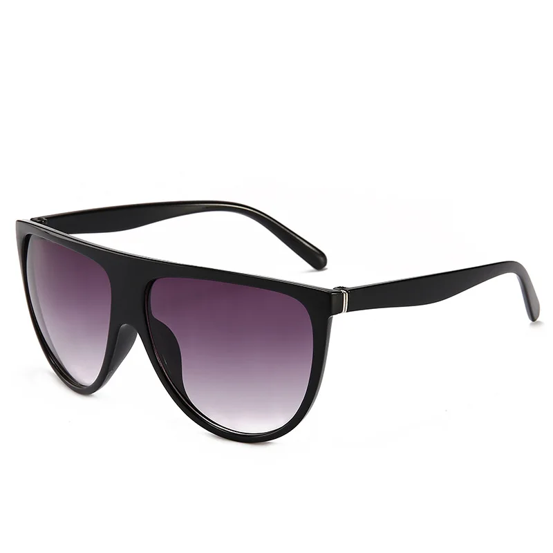 Женские Мужские солнцезащитные очки Cateye в винтажном ретро стиле Zonnebril женские солнцезащитные очки брендовый дизайн Hombre Oculos De Sol Feminino n47 - Цвет линз: black gray