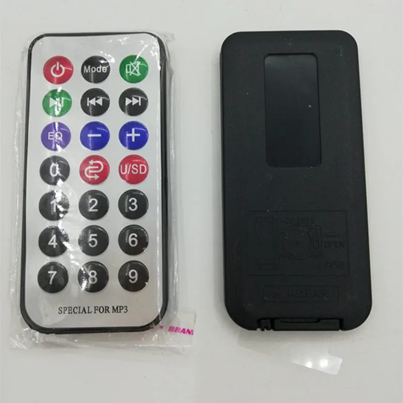 

Free Shipping 21-key Wireless Remote Control MP3 Subwoofer Speaker Remote Control Universal