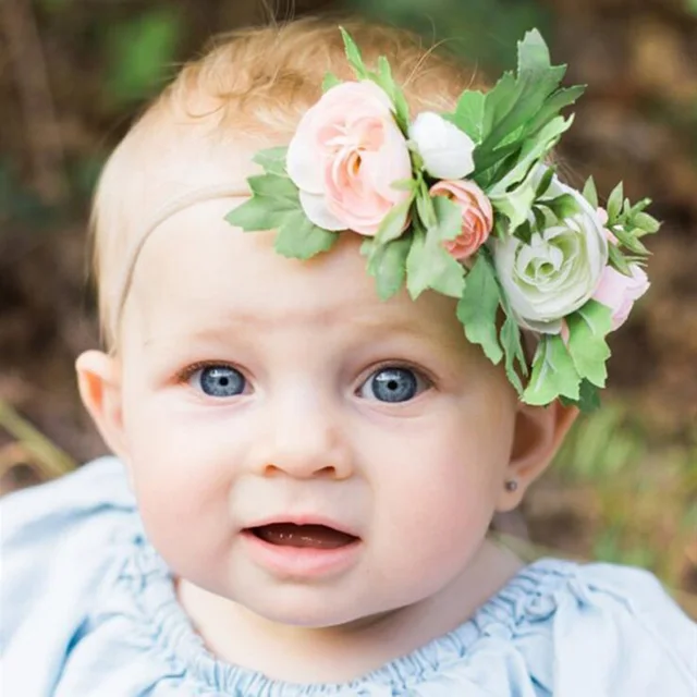 Buy New Baby Hair Bands Flower Headband Newborn Girls