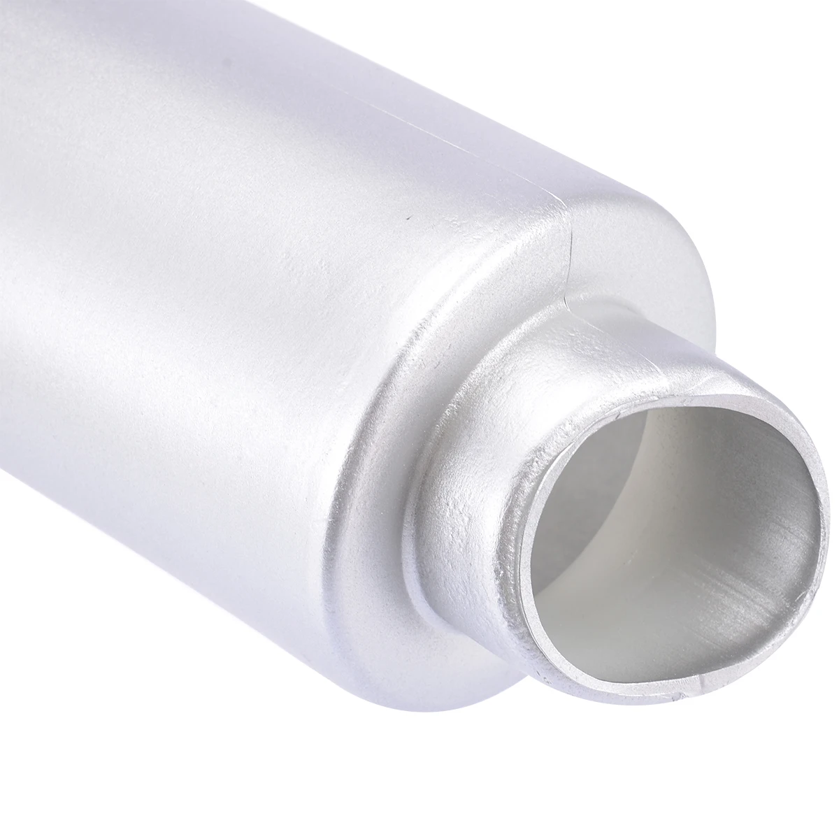 Silver Bicycle Pipe Exhaust System Motorcycle Sounds Noise Part Bike Spoke Sound Maker Bike Engine Bicycle Repair Tool