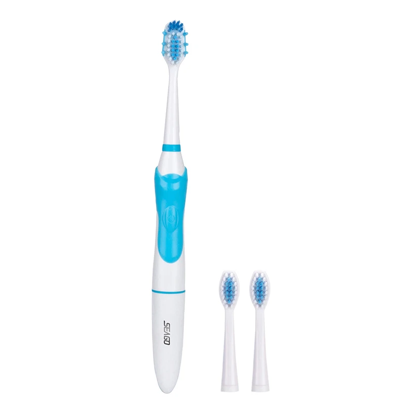 

Seago Sonic Electric Toothbrush Oral Health Care Expert Whiten Teeth SG-663 ( 1 handle +3 brush heads ) HOT