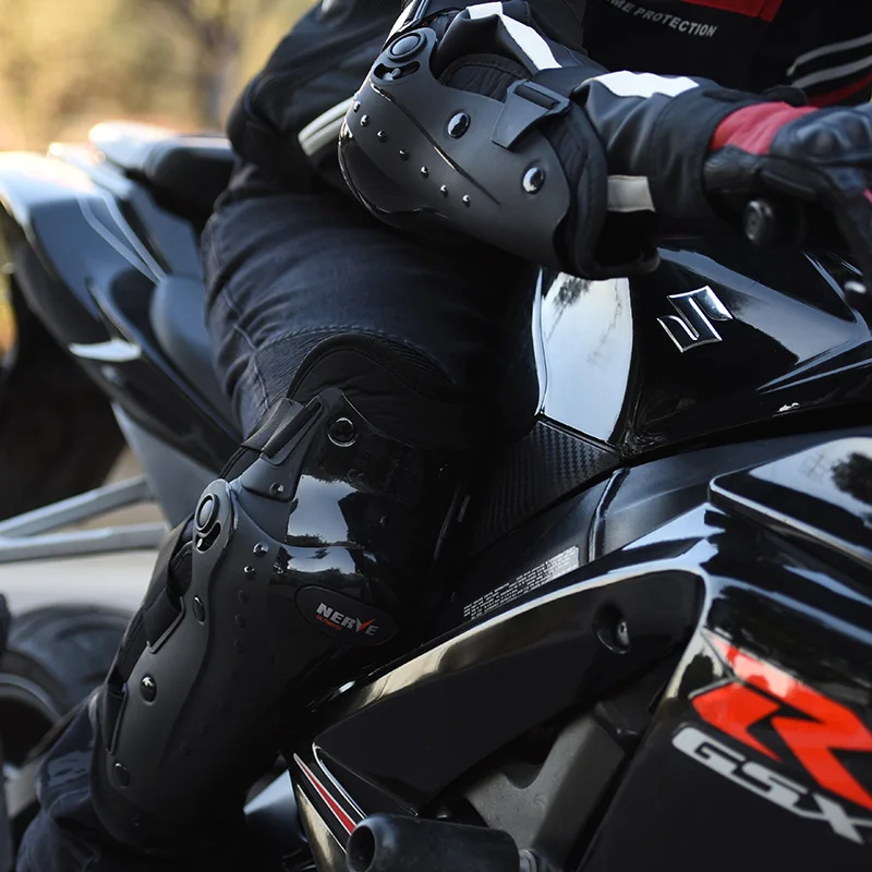 Motocross Protection Gear font b Knee b font font b Pads b font Motorcycle Extreme Sports