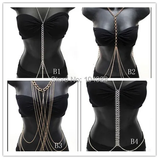 FREE SHIPPING 2015 NEW ARRIVEL WOMEN GOLD COLOUR CHAINS SIMPLE SEXY