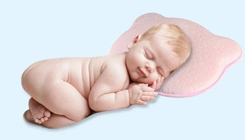 Memory Foam детские подушки дышащие детские подушки определенной формы для предотвращения плоской головы эргономичные Новорожденные Подушки
