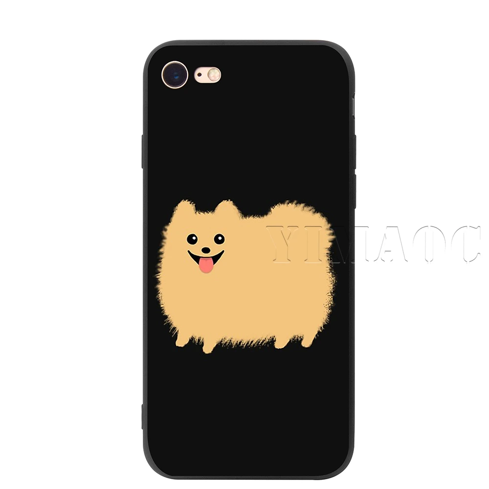 YIMAOC Pomeranian Pom силиконовый мягкий чехол для iPhone 11 Pro XS Max XR X 8 7 6 6S Plus 5 5S SE - Цвет: 4