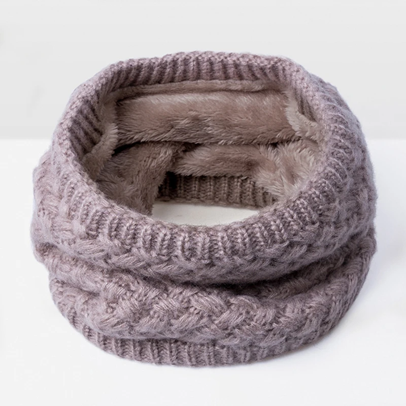 Echarpe de bébé tricot col chaude en laine et velours pour enfants garçons filles dhiver 2018 nouvelle marque collier foulards 