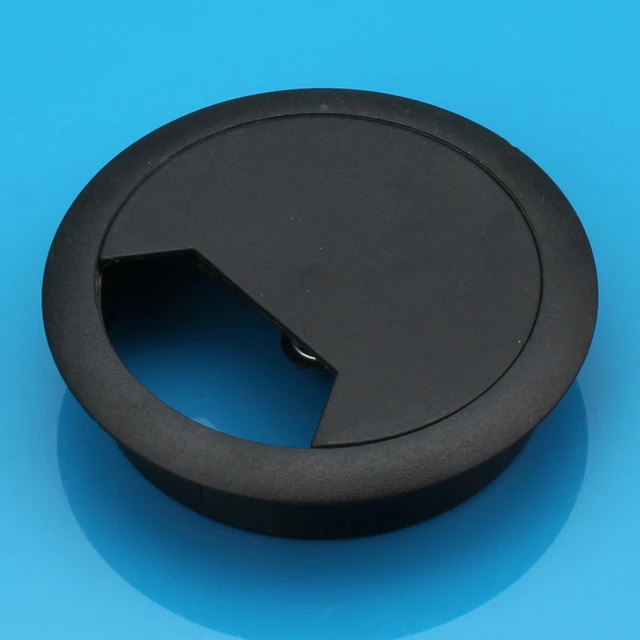 10pcs Plastic wire hole cover your desktop threading box threading box