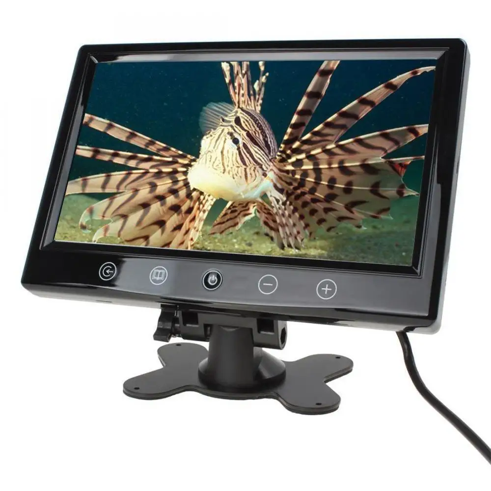 Высокое разрешение 9 дюймов TFT lcd цветной монитор заднего вида автомобиля с