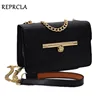 2017 Nouvelle Chaîne Sangle Femmes Sac PU Cuir Femmes Messenger Sacs Bandoulière Designer Dames Épaule Sac Bolsa Feminina LM83 ► Photo 1/6