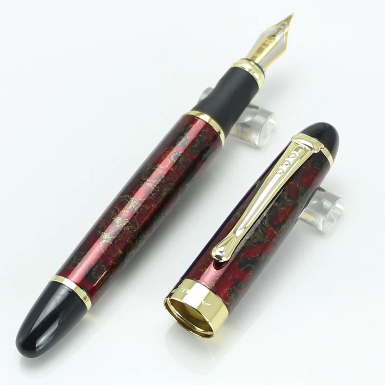 JINHAO X450 24 Цвета перьевая ручка с золотым высококачественные пристяжные офисные принадлежности, школьные принадлежности м наконечник для письма с чернильная ручка подарки