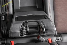 

Lapetus Rear Seat Armrest Armrest Box Cover Trim 1 Piece / Matte Look Fit For Audi Q5 2018 2019 2020 2021 ABS Auto Accessories