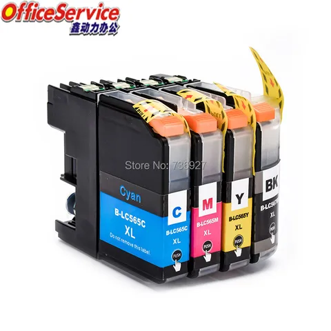 Home v1 135 lc567xl lc565 cartucho de tinta compativel para o irmao mfc j2510 mfc j2310 mfc j3520