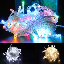 Hot Sale 10M 80 LED String Light Christmas/Wedding/Party Decoration Lights Lighting EU 220V Waterproof 8 Modles Holiday Lighting