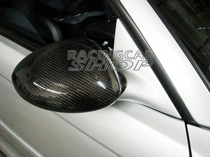 REAL CARBON FIBER MIRROR COVER TRIM 1pair for 2000-2006 BMW E46 M3