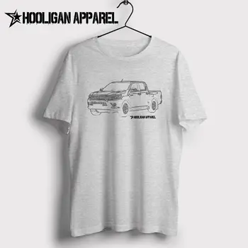 

Fashion 2019 Men Short Sleeve Tshirt Classic Japanese Car Fans Hilux Double Cab 2019 Inspired Carfishing T Shirts