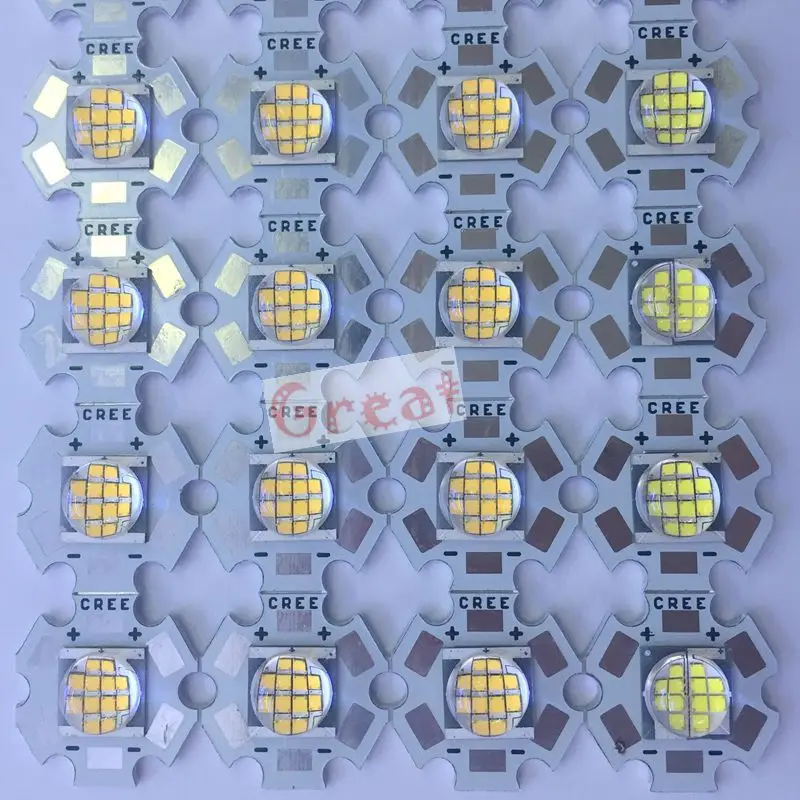 1 шт Cree MT-G MTG светодиодный теплый белый 18W~ 24W 3000K DC36V светодиодный светильник для Точечный светильник на 20 мм Медь печатной платы