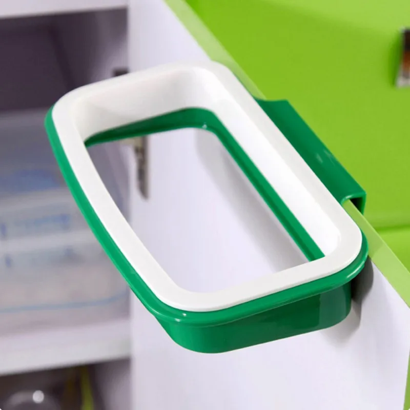 

Hanging Kitchen Cupboard Drawer Door Back Style Stand Trash Waste Garbage Bin Bucket Backet Trash Kitchen cooking toolJJPS