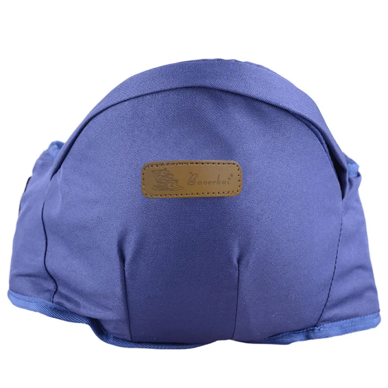Детская переноска, стулообразные ходунки, Детские слинг, удерживающие поясной ремень, рюкзак, регулируемый держатель, хипseat, для младенцев, Хип, ремень безопасности - Цвет: dark blue