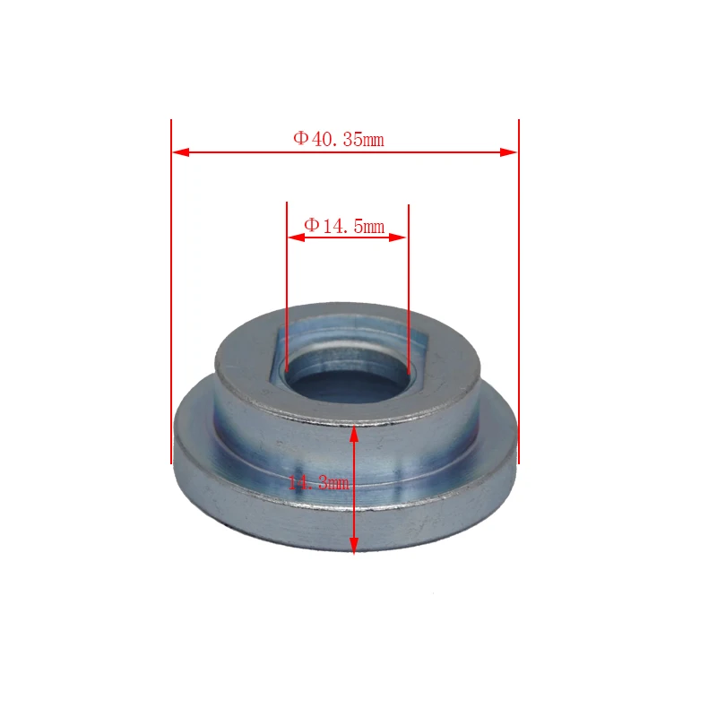 M14 Железный Лучшее Высокое качество набор угловая шлифовальная машина запасная часть круглый зажим внутренний внешний фланец для Bosch 1331 угловая шлифовальная машина, запасная часть