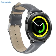 Ouhaobin 170-210 мм модный кожаный сменный ремешок для часов Ремешок для samsung gear Sport Смарт-часы ремни Nov2