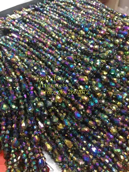 

stock 10yard/bag 10cm Colorful diamond bead ribbon pendant tassel used for costume design holiday decoration ym181#