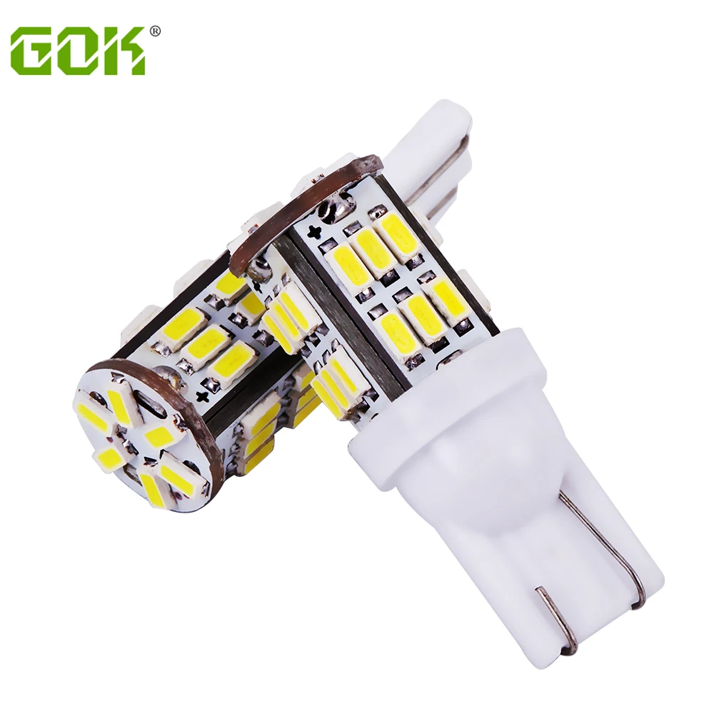 2 шт./лот T10 led smd свет 194 168 192 w5w 3014 t10 30led Авто светодиодное автомобильное освещение